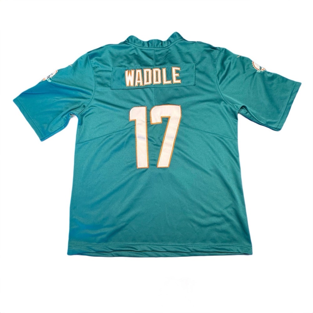Nike NFL Miami Dolphins Jaylen Waddle #17 On Field Jersey Men's‎ Medium Stitched - Picture 4 of 10
